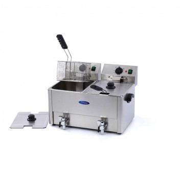 Jumpings dubbele horeca friteuse 2x8l