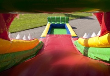 Springkussen krokodil