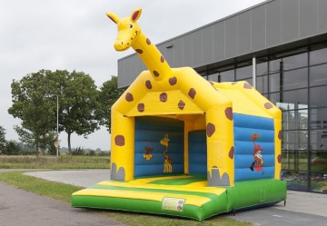Standaard springkussen giraffe