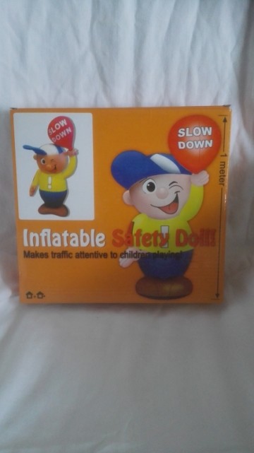 Veiligheids opblaaspop