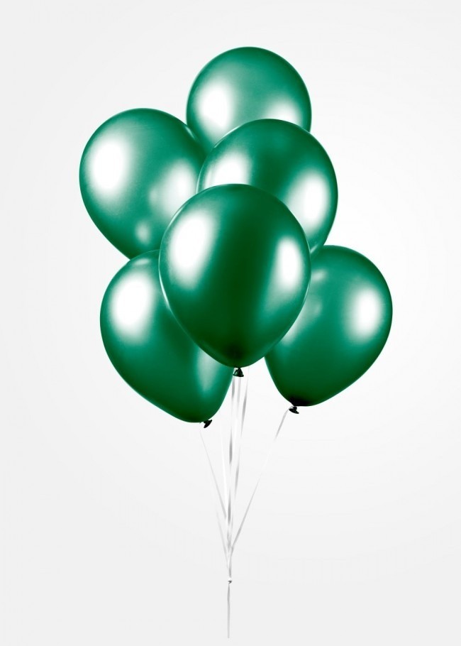 patroon Gedachte chatten Ballon metallic groen - Metallic Ballonnen - Jumpings-Feestwinkel